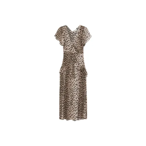 Rixo Короткий рукав Платье Женское