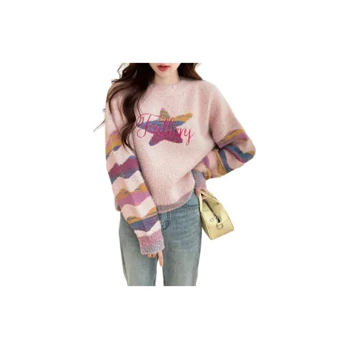 Tonlion Розовые Женские Свитера