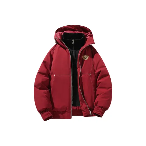 NOISY TEDDY Хлопковый пуховик унисекс