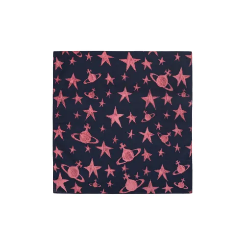 Vivienne Westwood Шелковые шарфы Унисекс Розовый