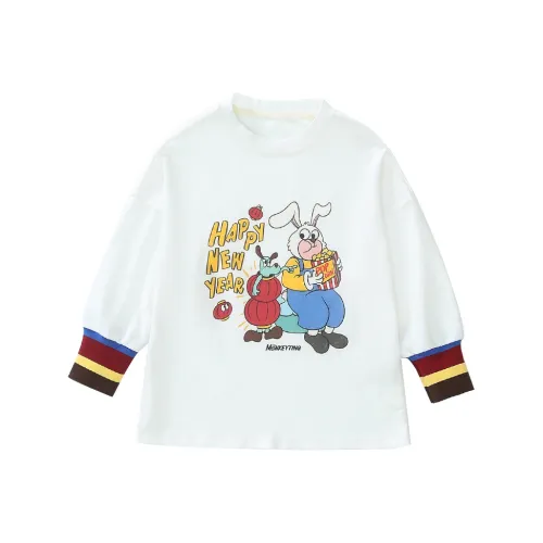 SHIBU Xiaomin Дом S21 Лампионы Кролик Белый T Рубашка Белый Предшкольные Свитшоты