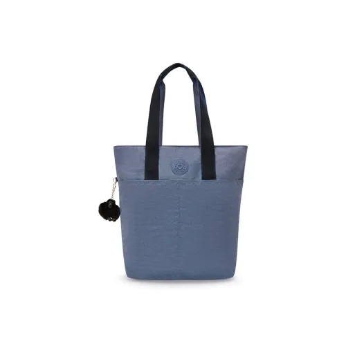 Kipling Полиамид Плечевая сумка Средняя Женская Серый Синий Фиолетовый