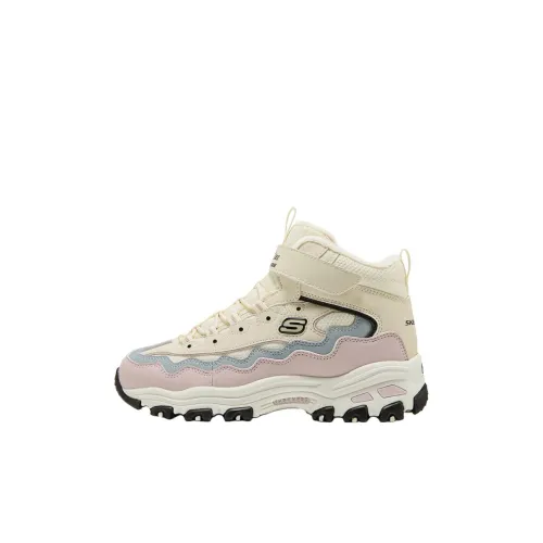 Skechers Kids Высокий Топ Повседневная Обувь Белый Детский