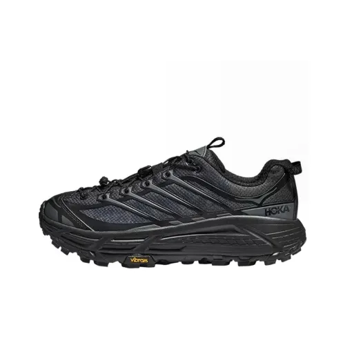 HOKA ONE ONE Mafate Three 2 Low Топ Беговые кроссовки Унисекс Черный