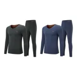 Лён Черный + Королевский Синий