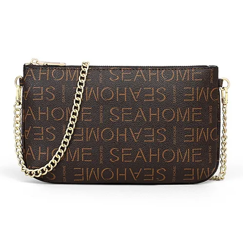 Younger Song Сумка через плечо из синтетической кожи женская кофейного цвета