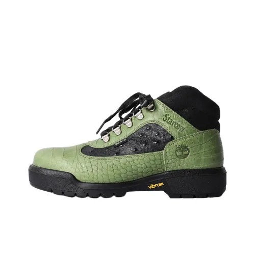 Starcow x Timberland Field Boots Crew Socks Outdoor Men's Medium Green Starcow x Timberland Field Boots Носки Crew Outdoor Мужские Средний Зеленый