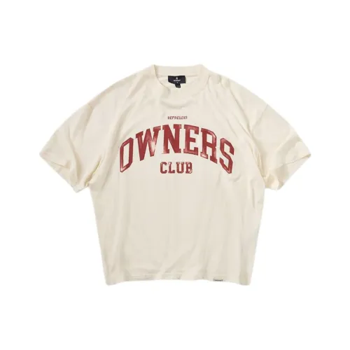 Represent Кремовый Унисекс T-рубашки