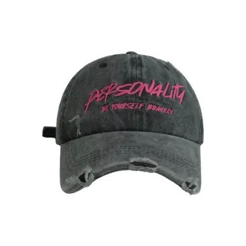 FREE RABBITⅡ Рваные Изогнутый козырек Большая окружность головы Подчеркивает черты лица Кепки Унисекс