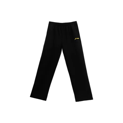 Лайнер Осенние и Зимние Повседневные Штаны Унисекс Черный