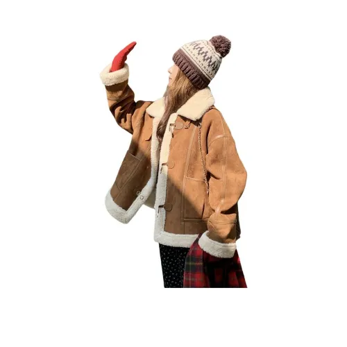 MEXICAN Бархат Feel Пальто Женское