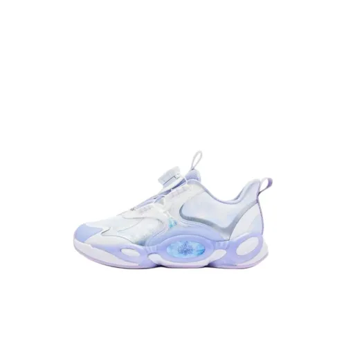 QIAODAN Starlight 3,0 Низкий Топ Детская Беговая Обувь Синие Белые Для Дети Возрастом 3-7 Лет