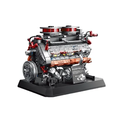 ZOCO Вторая мировая война Тигр Танк Engine Hobby Model Механический Пластиковые конструкторы 800 шт ZOCO wj369