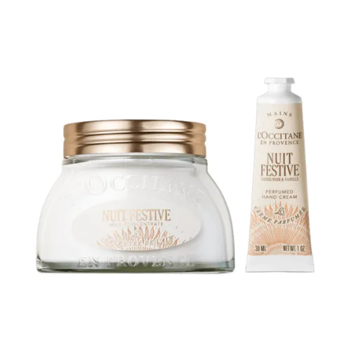 LOCCITANE NUIT Festive Ограниченные Наборы для Ухода за Телом Мягкий Эффект Увлажнения 200 мл + 30 мл