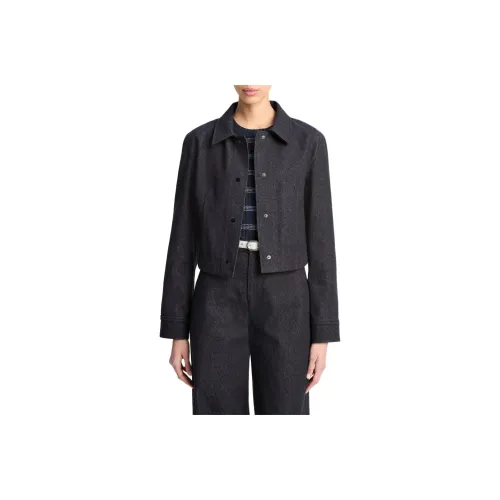 VINCE Темный индиго Женские куртки