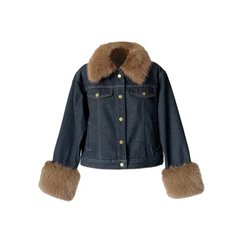 AFGGD Пальто Женские Джинсовые куртки