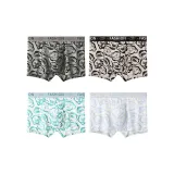 4 пачки [Черный + Темно-серый + Синий + Зеленый]