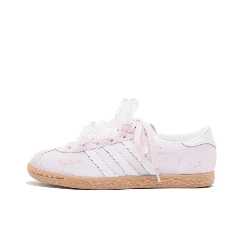 Adidas Originals Stadt Berry Tarta Износостойкий и Легкий Низкий Топ Повседневная Обувь Унисекс Розовый