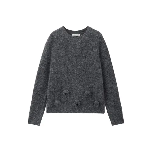 Giordano 03 Dark Photinia Gray Women's Knitwear Giordano 03 Темный Фотиния Серый Женский Трикотаж