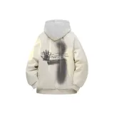 Экрю [MY1099 Хлопковый пуховик](Термический, Нескользкий, Стильный)