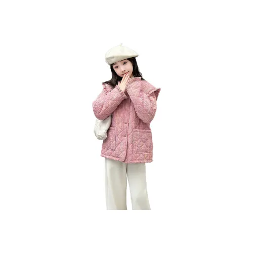 M JBABY Розовый KIDS Утеплённые куртки