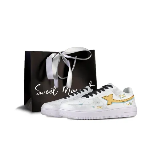 XTEP Air Force One Амортизация Износостойкие Низкие Кроссовки для Скейтбординга Мужские