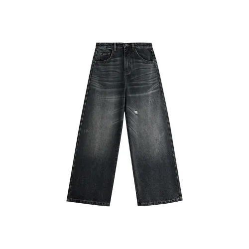 Inman Черный Серый Цвет Женские Джинсы