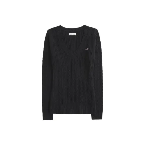 Hollister Черные Женские T-рубашки