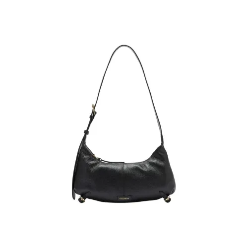 COCCINELLE Abigail GRAIN LEATHER Сумка через плечо Маленькая Женская Черная