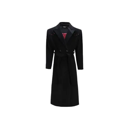 DAND Черное Унисекс Пальто