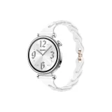 02 White (Светлый Золото Застежка) Часы Не Включены