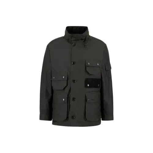 BARBOUR Зеленые Мужские Куртки