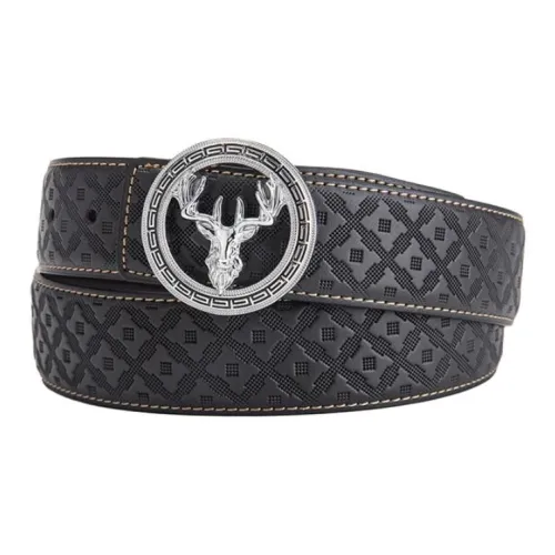 Devanro Ремни из коровьей кожи мужской 3,5 см