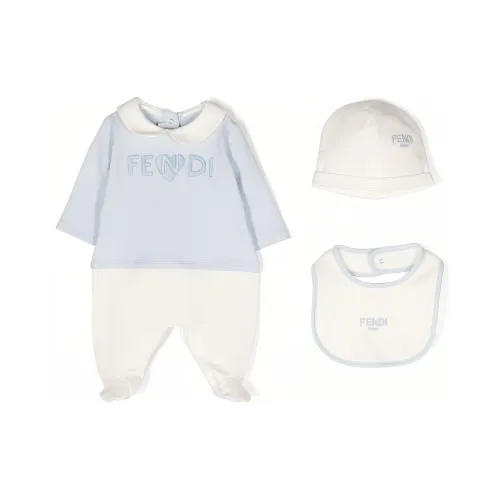 FENDI Комбинезоны и ползунки Светло-синий для младенцев и малышей