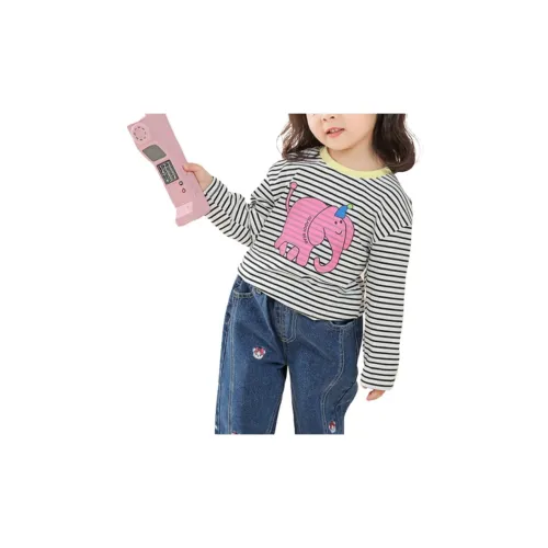 GLADDYBEAR Черно-белые полосы Детские рубашки T