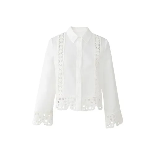 BLUSHWHITE Белый В наличии Женские Рубашки