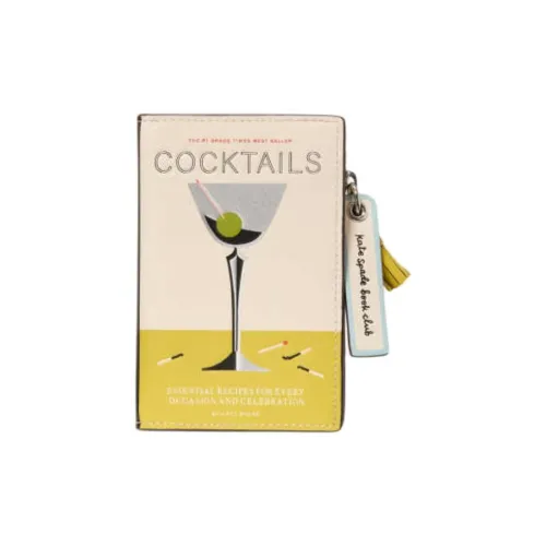 Kate Spade Кошелек из коровьей кожи унисекс желтый