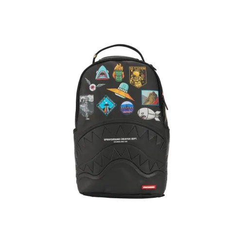 SPRAYGROUND ПВХ Рюкзак Стандартный Унисекс Черный