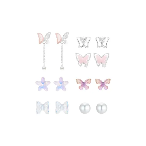 MISS TOOYA Сплав Серьги-гвоздики Женские