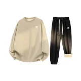 Хаки (Tn Tangshi Mark Логотип на груди) + Черный (Tn Tangshi Mark Логотип на штанах)