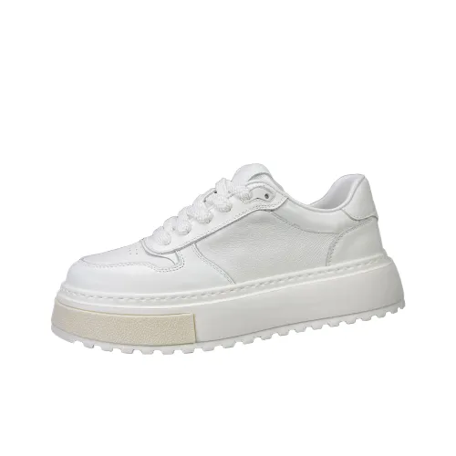 MH Скейтборд Кроссовки Низкие Белые Мужские