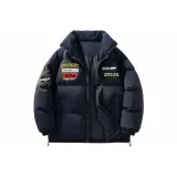 Темно-синий (с клетчатым внутренним слоем свитшот)