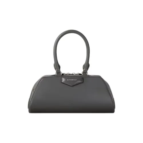 GIVENCHY Antigona Телячья кожа Сумка Мини Женская Темно-серая