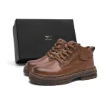 Коричневый (Стандартный размер кожаной обуви)