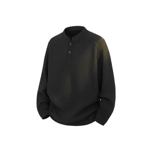 GANGZAI Длинный рукав Т-рубашка Унисекс