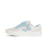 Белый и синий (синие/белые шнурки)