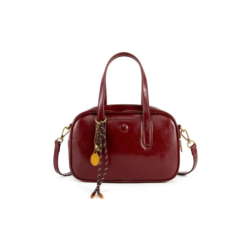 Vigno Сумка через плечо из синтетической кожи женская красная