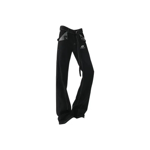 DAREASY Черные Унисекс Джинсы