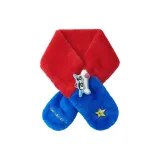 Супермен Шин-Чан Красный Синий Термический Плюшевый Шарф