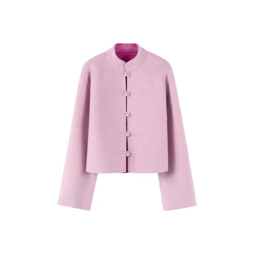 TOUCH Розовый Женский Короткий Пальто